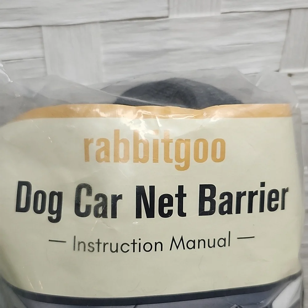 👉NEW DOG CAR NET BARRIER by RABBITGOO ~FITS MOST VEHICLES, EASY TO USE